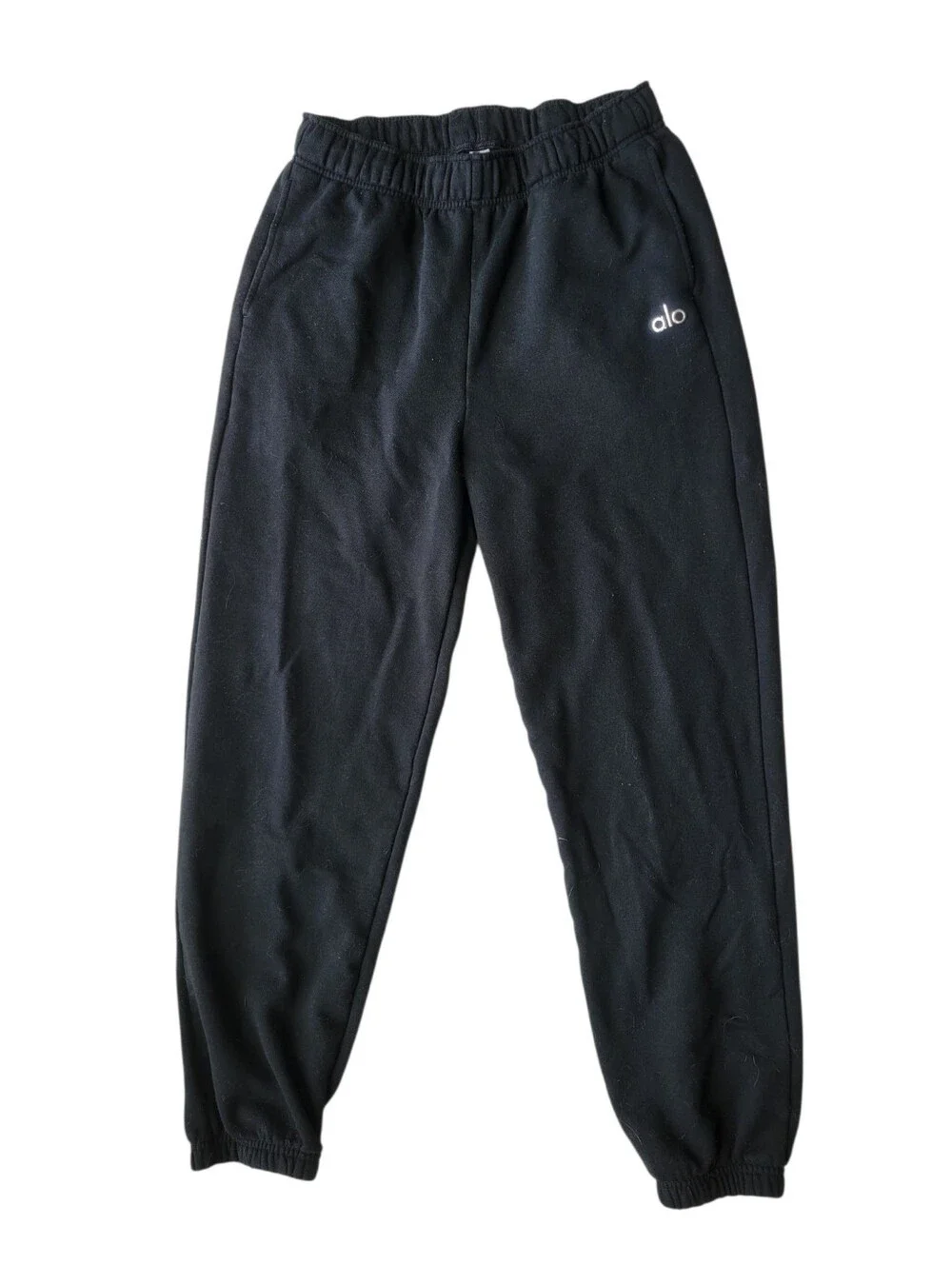 Alo Yoga Accolade Jogger Sweatpants In Black Unisex Women's Size Large